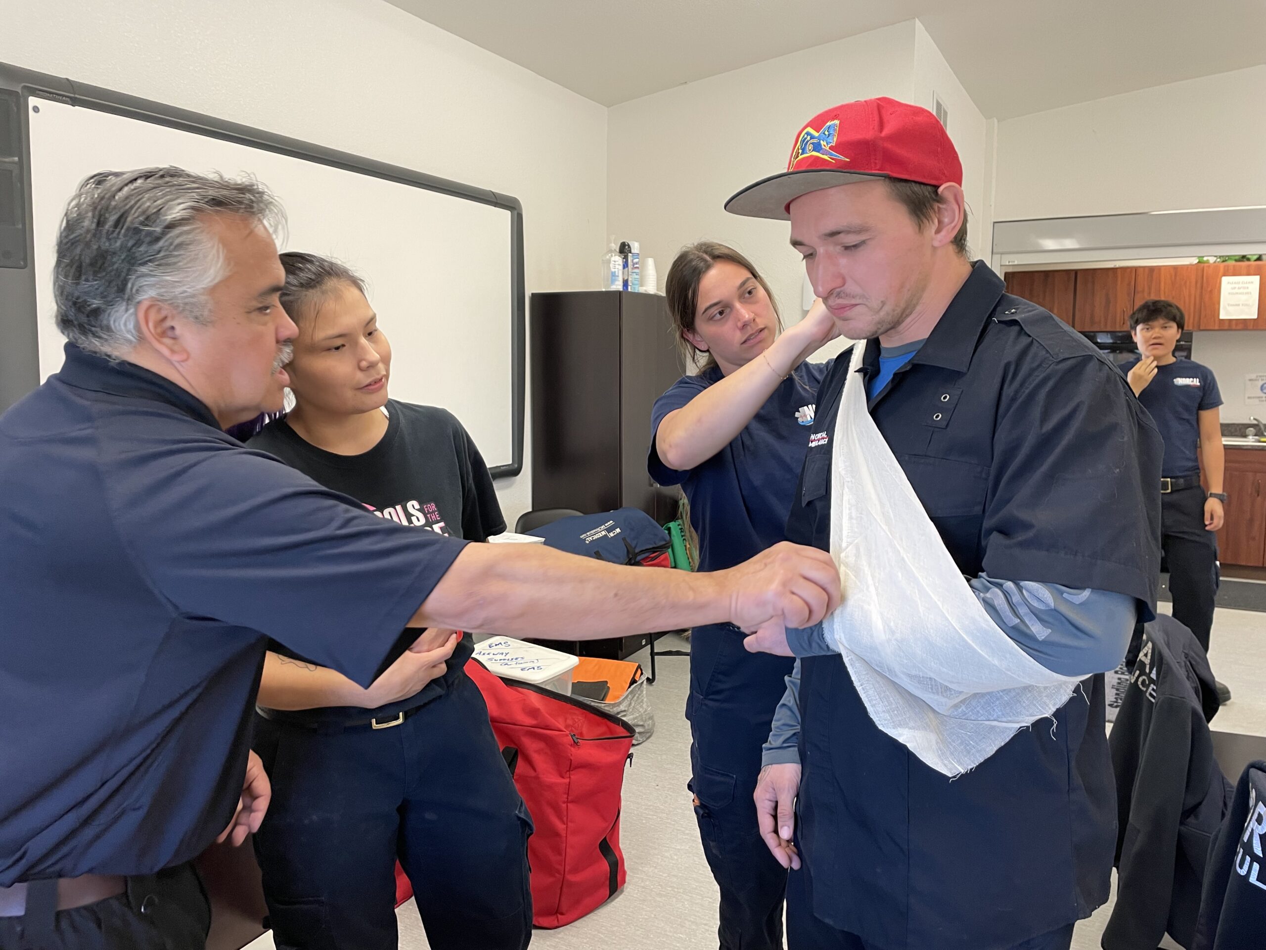 American Health Education students in training.